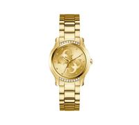 GUESS Orologio Analogico al Quarzo da Donna con Cinturino in Acciaio Inossidabile GW0861L2