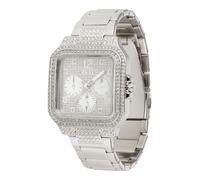 GUESS Orologio analogico argento / bianco Donna GUESS One Size