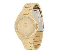GUESS Orologio Donna Contessa GW0877L2 - Acciaio dorato con cristalli e quadrante strutturato, oro