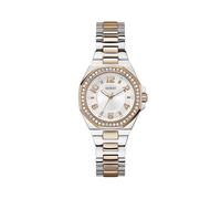 GUESS Contessa GW0877L4 - Orologio da donna in acciaio riciclato, cinturino bicolore oro rosa, 34 mm, Bicolore