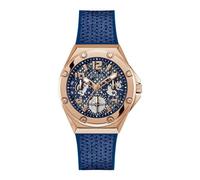 Guess Orologio analogico da donna al quarzo con cinturino in acciaio inossidabile GW0620L3, blu, striscia