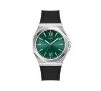 GUESS Orologio Analogico al Quarzo Uomo con Cinturino in Silicone GW0850G1