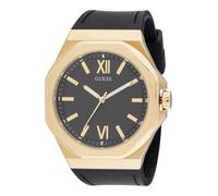 GUESS Orologio analogico 'Emperor' oro / nero Uomo GUESS One Size