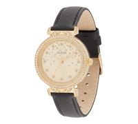 GUESS Orologio analogico 'Enchantment' oro / nero / trasparente, Taglia One Size
