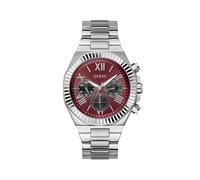 GUESS Orologio analogico 'EQUITY' argento Uomo GUESS One Size