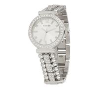 GUESS Orologio analogico 'Gala' argento / trasparente / bianco Donna - PROMO - Accessori - Orologi GUESS One Size