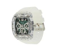 GUESS Orologio analogico 'GT Phoenix' abete / nero / argento / trasparente Uomo - Accessori - Orologi GUESS One Size