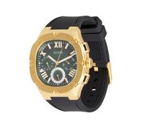 GUESS Orologio analogico 'Headline' oro / verde scuro / nero / bianco Uomo GUESS One Size