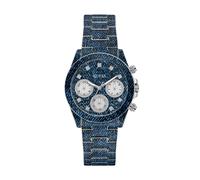GUESS Orologio analogico 'Indigo' marino / bianco Donna GUESS One Size