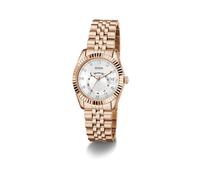 GUESS Orologio analogico 'JADA' oro rosé / argento Donna GUESS One Size