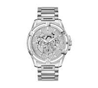 GUESS Orologio analogico 'KING' argento Uomo GUESS One Size