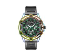 GUESS Orologio analogico 'King' blu chiaro / mela / aragosta / nero Uomo GUESS One Size blu chiaro / mela / aragosta / nero