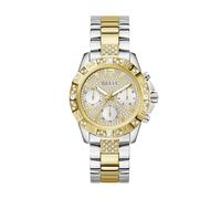 GUESS Orologio analogico ' MAJESTY ' oro / argento / trasparente Donna GUESS One Size oro / argento / trasparente