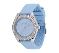 GUESS Orologio analogico 'MINI LUNA' blu cielo / argento Donna GUESS One Size