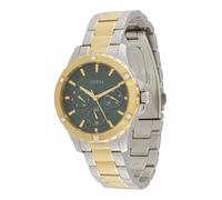 GUESS Orologio analogico 'MIST' oro / verde / argento / bianco Donna GUESS One Size