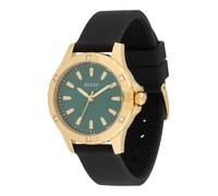 GUESS Orologio analogico 'MIST' oro / verde / nero Donna GUESS One Size
