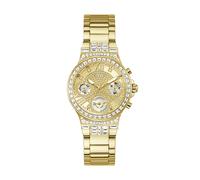 GUESS Orologio analogico 'Moonlight' oro / trasparente Donna GUESS One Size