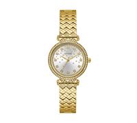 GUESS Orologio Analogico al Quarzo Donna con Cinturino in Acciaio Inossidabile GW0763L2
