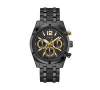 GUESS Orologio analogico oro / nero Uomo GUESS One Size oro / nero
