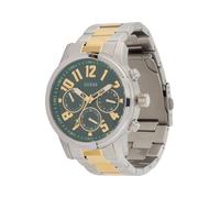 GUESS Orologio da polso da uomo Parker GW1006G4 in acciaio inox bicolore
