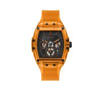 GUESS Orologio analogico 'Phoenix' arancione / nero Uomo - Accessori - Orologi GUESS One Size