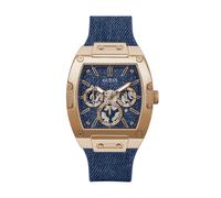 GUESS Orologio analogico 'Phoenix' blu / oro Uomo - Accessori - Orologi GUESS One Size