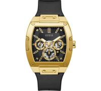 GUESS Orologio analogico 'Phoenix' oro / nero Donna GUESS One Size