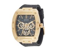 GUESS Orologio analogico 'Phoenix' oro / nero, Taglia One Size
