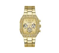 GUESS Orologio analogico 'Phoenix Quantum' oro / trasparente Uomo - Abbigliamento - Occasioni - Cerimonia - Cravatte e accessori GUESS One Size