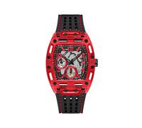GUESS Orologio analogico 'Phoenix' rosso / nero Uomo - Accessori - Orologi GUESS One Size