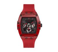 GUESS Orologio analogico 'Phoenix' rosso / nero Uomo - Accessori - Orologi GUESS One Size