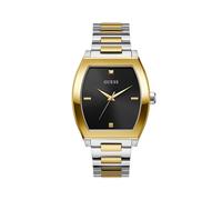 GUESS Orologio analogico 'Punctual' oro / argento Uomo GUESS One Size