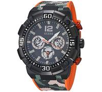 GUESS Orologio Analogico Quarzo da Uomo con Cinturino in Silicone GW0264G2