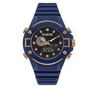 GUESS Orologio Analogico Quarzo Uomo con Cinturino in Silicone GW0269G2