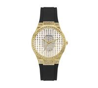 GUESS Orologio analogico 'Radiance' oro / nero Donna GUESS One Size