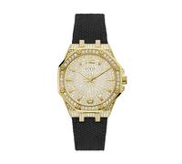 GUESS Orologio analogico 'SHIMMER' oro / nero Donna GUESS One Size