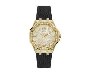 GUESS Orologio analogico 'SHIMMER' oro / nero Donna GUESS One Size