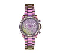 GUESS Orologio analogico 'Sol' rosa / porpora Donna GUESS One Size