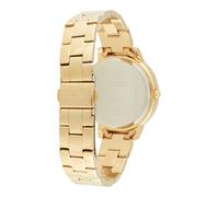 GUESS Orologio analogico 'THREE OF HEARTS' blu chiaro / oro / rosa / bianco, Taglia One Size