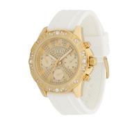 GUESS Orologio analogico 'TREND' oro / bianco Donna GUESS One Size