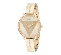 GUESS Orologio analogico 'Tri Bellini' oro / trasparente Donna GUESS One Size