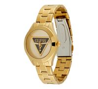 GUESS Orologio analogico 'Tri Plaque' oro / nero / argento Donna GUESS One Size