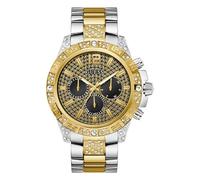 Guess Orologio Majestic GW0796G3 analogico oro/argento bracciale Uomo