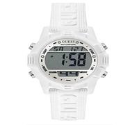 Guess Orologio Cronografo Boost Digitale 40mm Silicone Bianco GW0015L1 Nuovo Ovp