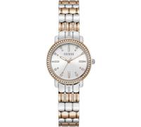 GUESS Orologio da donna 30mm - Bracciale bicolore quadrante bianco cassa bicolore, bianco, GW0612L3