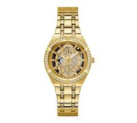 Guess - Orologio da donna da 36 mm, cinturino iridescente, quadrante iridescente, cassa iridescente