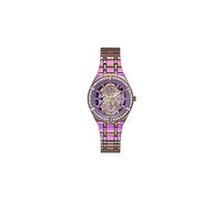 Guess - Orologio da donna da 36 mm, cinturino iridescente, quadrante iridescente, cassa iridescente