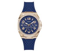 GUESS Orologio da donna Zest in silicone, Blu, Classico