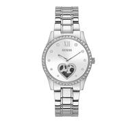 Guess - Orologio da polso con bracciale in acciaio inossidabile e quadrante a cuore - - Accessories - Donna - Bianco - ONE SIZE