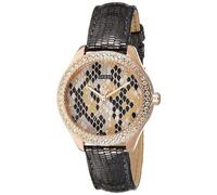 guess - Orologio Da Polso Da Donna Al Quarzo In Pelle W0626l2